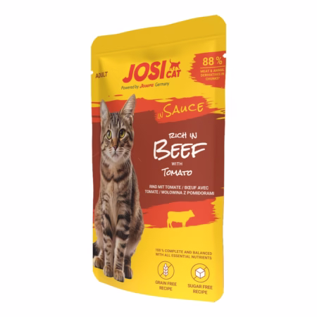 JosiCat Rich in Beef in Sauce 85g